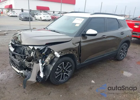 2022 Chevrolet Trailblazer Fwd Activ из США, поврежденный, VIN KL79MVSL1NB097816